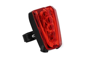 TNB - URBAN MOOV - LED & faisceaux arriere velo - noir/rouge