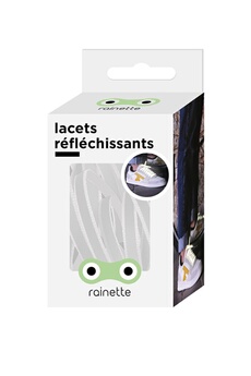 LACETS REFLECHISSANTS BLANC