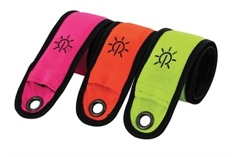 Accessoire sécurité et signalisation Wantalis BRASSARD LUMINEUX ILUMIN8 JAUNE