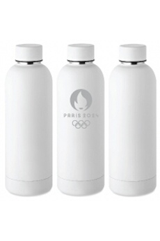 GOURDE ACIER INOXIDABLE RECYCLE PARIS 2024 JO