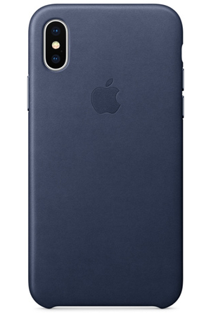 coque iphone xs apple cuir bleu