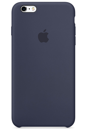 Coque en silicone pour iPhone 6 Plus/6s Plus Bleu nuit