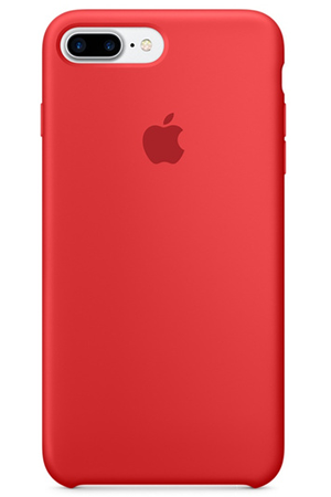 Coque iPhone Apple Coque en silicone iPhone 7 Plus (PRODUCT)RED - iPhone 7 Plus | Darty