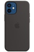 Apple Coque en silicone MagSafe pour iPhone 12 et 12 Pro - Black photo 1