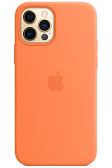 Coque et étui téléphone mobile Apple Coque en silicone MagSafe pour iPhone 12 Pro Max - Kumquat