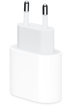 Chargeur pour téléphone mobile Apple Chargeur secteur 20W USB-C Blanc
