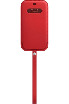 Coque et étui téléphone mobile Apple Housse en cuir avec Magsafe iPhone 12mini- (PRODUCT)RED