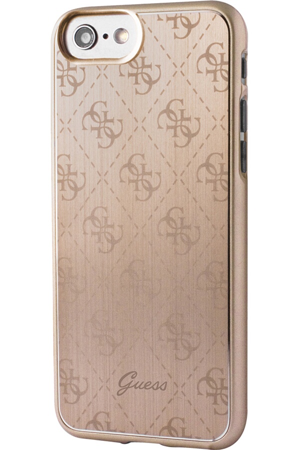 Coque iPhone Guess COQUE DE PROTECTION GUESS OR POUR IPHONE 7 - COQ IP7 4G GD (4249186) | Darty