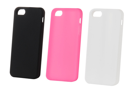 Lot 3 Coques Silicone iPhone 5/5S