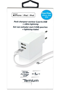 Temium - Chargeur pour téléphone mobile Temium DFLTAC01