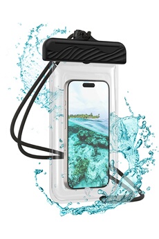 Forcecase - Pochette Etanche IPX8 Renforcee Noire