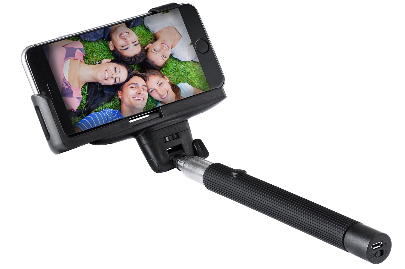 Support pour téléphone mobile I Chic Gear Perche selfie extensible