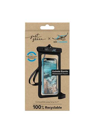 Pochette Etanche Smartphone, Pochette Téléphone Étanche Avec Lanière Pour Natation/Plongée/Rafting, Sac Étanche Pour IPhone 14 13 12 11 Pro Max XR Samsung S23 Huawei Mate 50 Jusqu'à 7" (Noir&Noir