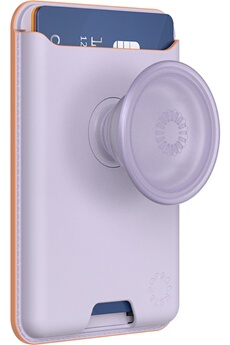 Porte-cartes PopWallet MagSafe lavande