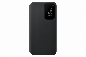 Coque et étui téléphone mobile Samsung Coque Smart Clear View S22 Noir