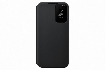 Coque et étui téléphone mobile Samsung Coque Smart Clear View S22+ Noir
