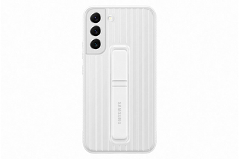 Samsung - Coque et étui téléphone mobile Samsung Coque Protectrice Standing S22+ Blanc