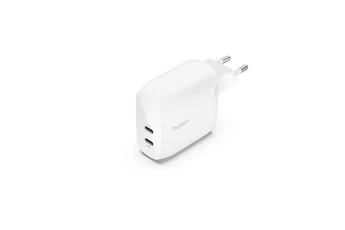 Belkin - Chargeur secteur 2 ports USB-C  - 2 x 30w