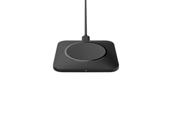 Belkin - Chargeur a induction avec alignement facile 15W, adaptateur secteur et cable inclus, noir