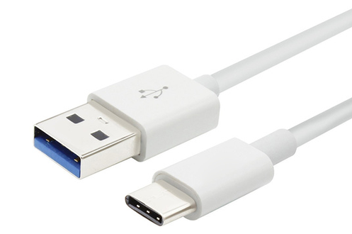 Câble Chargeur USB Vers USB-C 6A / 1 M / Blanc