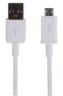 Chargeur micro USB noir pour tablette ou smartphone