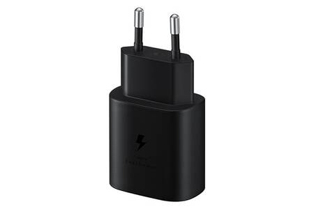 samsung chargeur secteur rapide noir usb type c