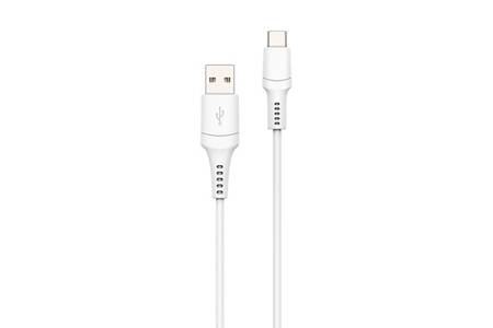 Chargeur pour téléphone mobile Wefix Câble USB-C 1M blanc