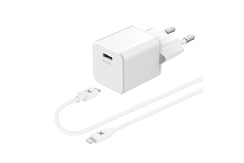 Wefix - Chargeur secteur 20W + Cable Lightning 1m Blanc