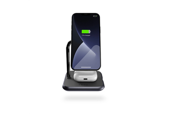 Chargeur pour téléphone mobile Zens Chargeur sans fil MagSafe fil Zens 3 en 1 Noir