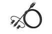 Otterbox Power Bank USB A&Microusb+ Cable MFI 3 connectiques 1M noir photo 6