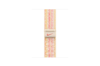 Accessoires bracelet et montre connectée Apple Boucle Sport Nike pour Apple Watch 41 mm Lumière étoi