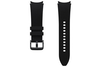 Samsung - Accessoires bracelet et montre connectée Samsung Bracelet Simili cuir G Watch 6 S/M 115mm Noir