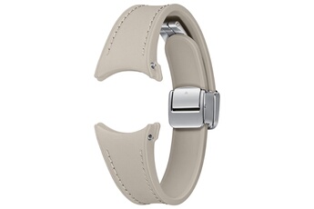 Bracelet Simili cuir S/M 115mm G Watch 6 Taupe Très bon état - Samsung reconditionné disponible sur Darty