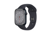 Apple Watch Series 8 GPS, boîtier Aluminium Minuit 45mm avec Bracelet Sport Minuit Reconditionne photo 1