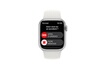 Apple Watch Series 8 GPS, boîtier aluminium Argent 41 mm avec Bracelet Sport Blanc photo 6