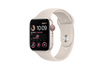 Apple Watch SE GPS+Cellular 2eme generation, boîtier alumininium Lumiere Stellaire 44mm Bracelet Sport Lumiere Stellaire photo 1