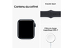 Apple Watch SE GPS 2eme generation, boîtier alumininium Minuit 40mm Bracelet Sport Minuit photo 8