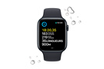 Apple Watch SE GPS 2eme generation, boîtier alumininium Minuit 44mm Bracelet Sport Minuit photo 4