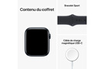 Apple Watch SE GPS 2eme generation, boîtier alumininium Minuit 44mm Bracelet Sport Minuit photo 8