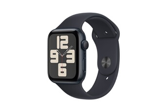 Watch SE GPS 44mm Boîtier en Aluminium Minuit avec Bracelet Sport Minuit - M/L