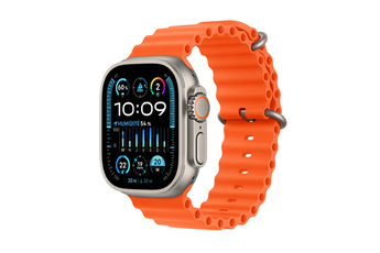 Apple watch Apple Watch Ultra 2 GPS + Cellular, boîtier en titane de 49 mm avec bracelet orange ocea