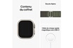 Apple Watch Ultra + Cellular, boîtier Titane 49mm avec Boucle Alpine Vert - Taille S photo 8