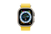 Apple Watch Ultra + Cellular, boîtier Titane 49mm avec Bracelet Ocean Jaune photo 2