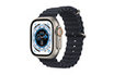 Apple Watch Ultra + Cellular, boîtier Titane 49mm avec Bracelet Océan Minuit Taille Unique photo 1
