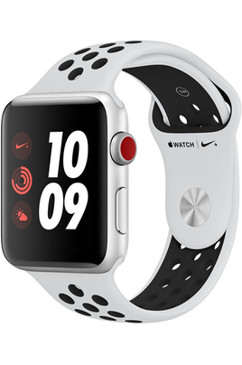 Watch Series 3 Nike+ GPS et Cellular 38mm - Boîtier en aluminium Argent ave