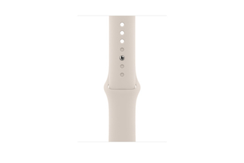 Accessoires bracelet et montre connectée Apple Bracelet Apple Watch 45mm Starlight Sport Band - Regu