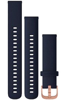 marque generique - Bracelet en silicone bleu pour votre Garmin
