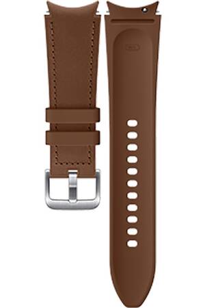 Accessoires bracelet et montre connectée Samsung Bracelet Galaxy Wise Hybrid Cuir (Medium & Large - 130MM) Camel
