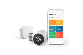 Tado - Tete Thermostatique connectée et Intelligente Kit de demarrage X