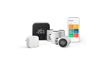 Tado - Filaire Kit de demarrage X et 4 tetes thermostatiques X